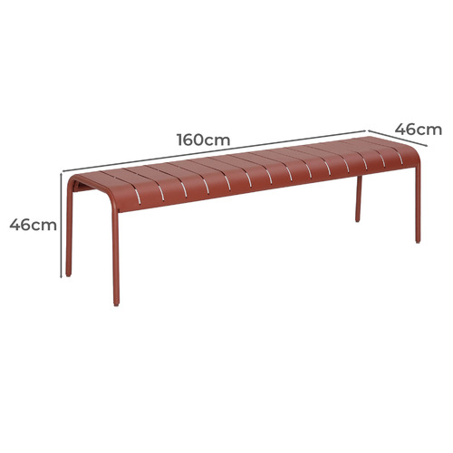 4 Seater Otti Aluminium Outdoor Dining Set