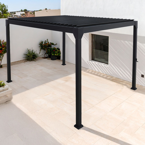 3-x-4m-Arki-Louvred-Steel-and-Aluminium-Gazebo