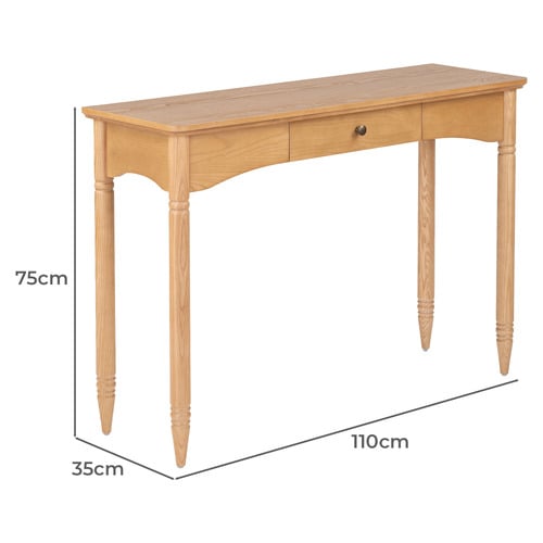 Willa Ash Wood Console Table