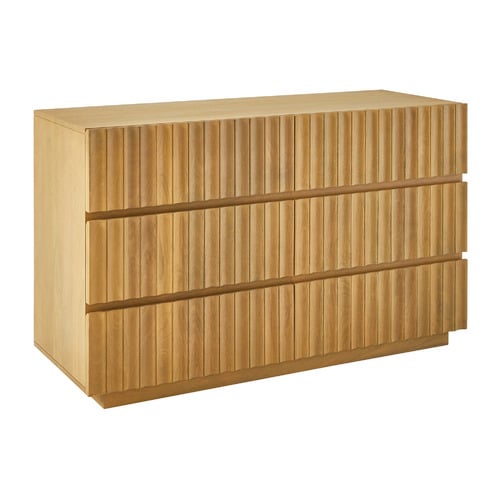 Mia Mango Wood 6 Drawer Chest
