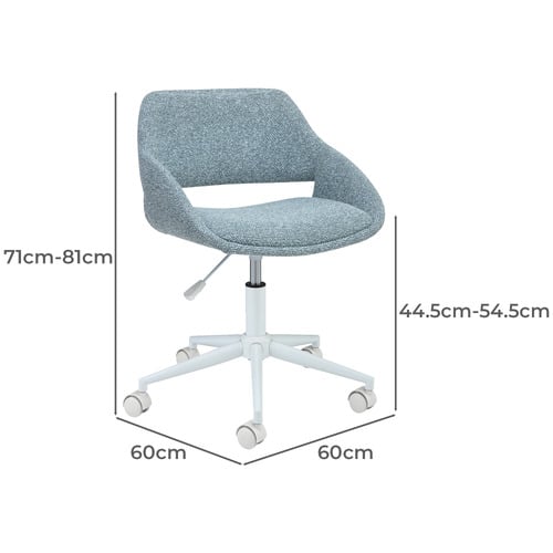 Emilia Boucle Office Chair
