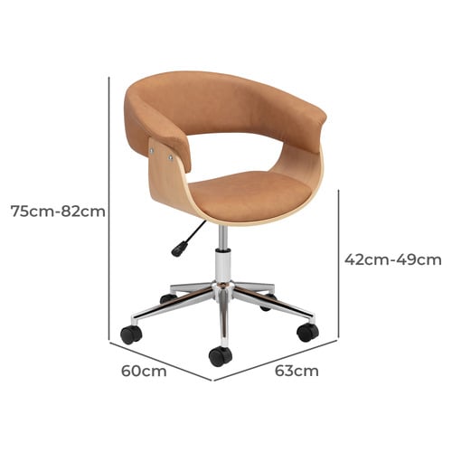 Bennett Faux Leather Office Chair