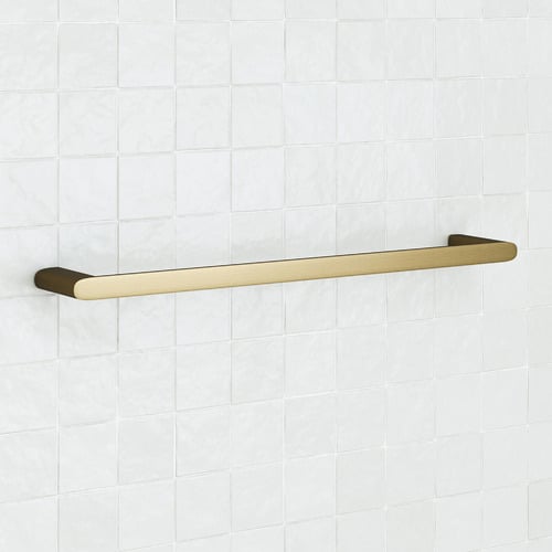 Antique Brass Clovelly Double Tower Rail