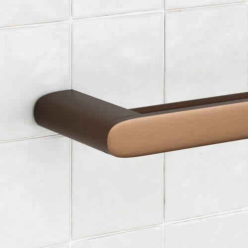 Bronze Clovelly Double Tower Rail