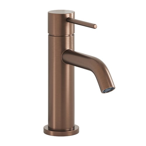 Bronze Clovelly Short Basin Mixer
