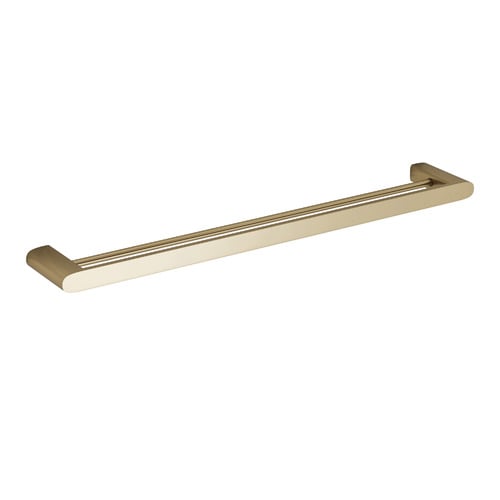 Brushed Gold Clovelly Double Tower Rail
