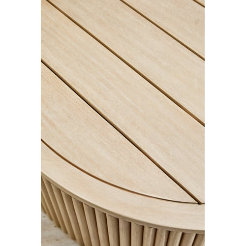 Como Eucalyptus Wood Outdoor Coffee Table