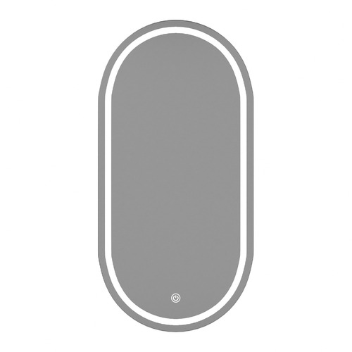 Soho 900mm Pill LED Mirrored Shaving Cabinet