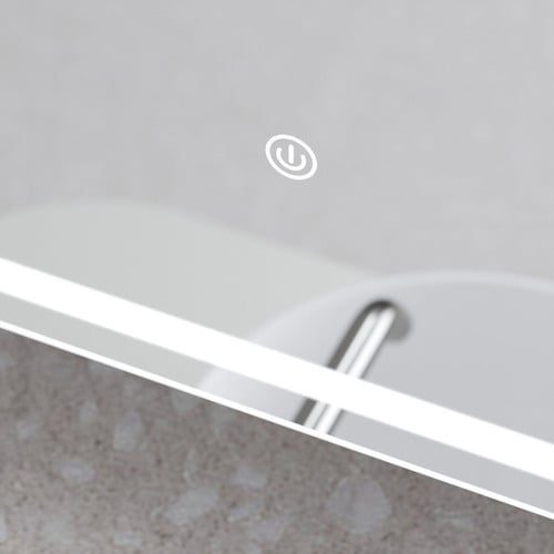 Soho 900mm Rectangle LED Mirrored Shaving Cabinet