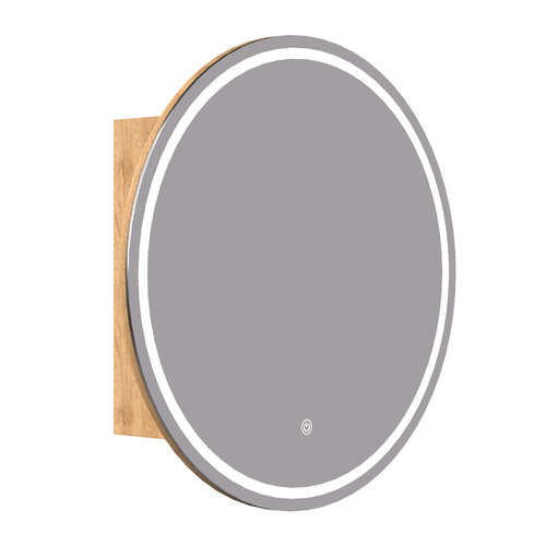 Soho 900mm Round LED Mirrored Shaving Cabinet