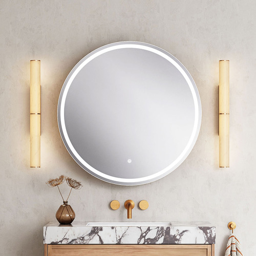 Soho 900mm Round LED Mirrored Shaving Cabinet