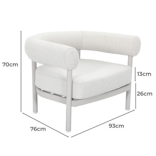 Palmira Boucle Outdoor Armchairs
