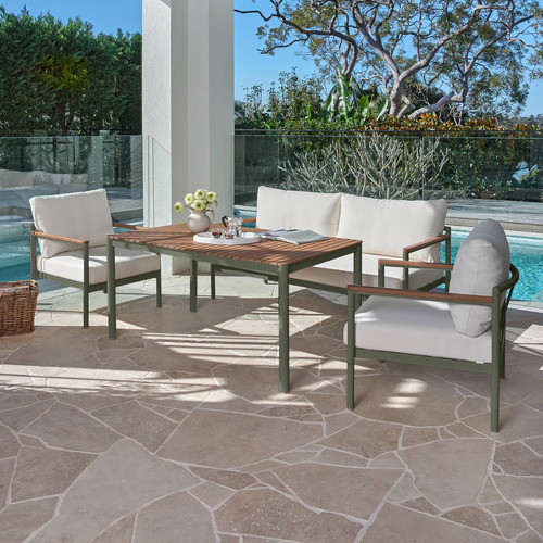 5 Seater Coogee Outdoor Lounge Dining Set