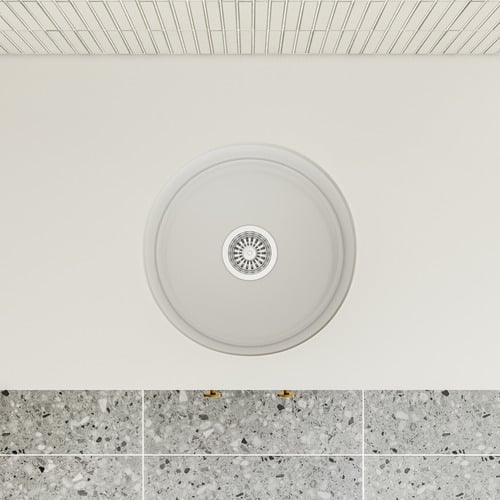 Bowral 460mm Top Mount Fireclay Kitchen Sink