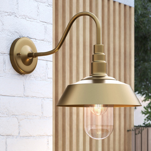 Melrose Gooseneck Outdoor Wall Light