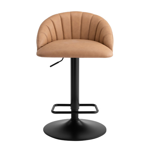 Tan Houston Adjustable Bar Stools
