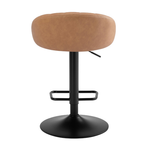 Tan Houston Adjustable Bar Stools