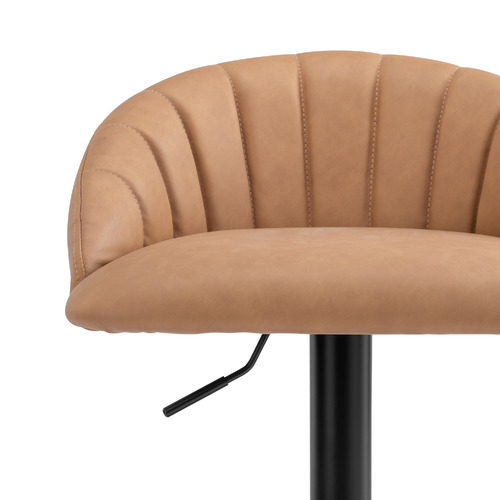 Tan Houston Adjustable Bar Stools
