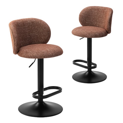Caramel Noel Adjustable Bar Stools