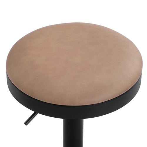 Mocka Tan Clem Backless Adjustable Bar Stoos