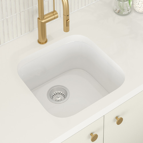 Bowral 480mm Top Mount Fireclay Kitchen Sink