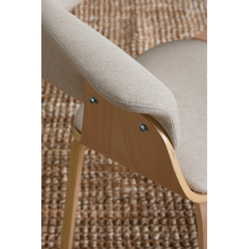 Bentwood Upholstered Dining Chairs