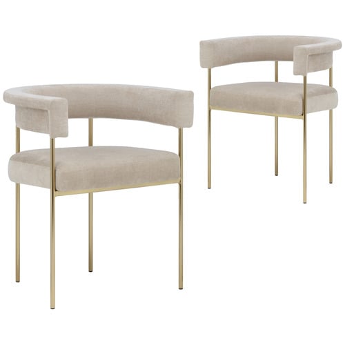Tamara Chenille Dining Chairs