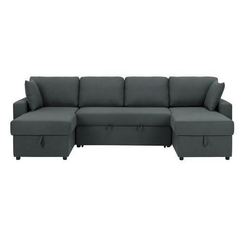 Darcy 4 Seater Double Chaise Sofa Bed
