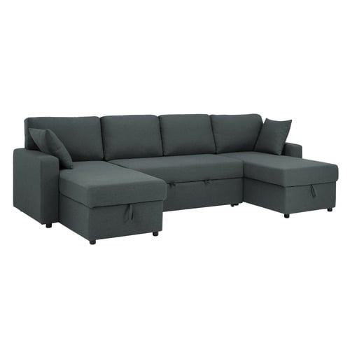 Darcy 4 Seater Double Chaise Sofa Bed