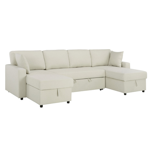 Darcy 4 Seater Double Chaise Sofa Bed