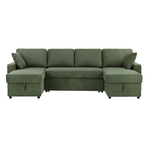 Darcy 4 Seater Double Chaise Sofa Bed