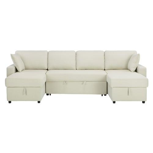Darcy 4 Seater Double Chaise Sofa Bed
