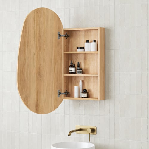 Mecca 500mm Shaving Cabinet