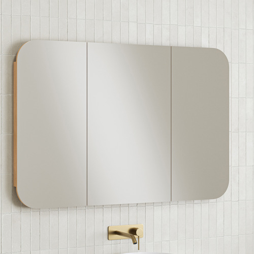 Mecca 1200mm Rectangle Mirrored Shaving Cabinet