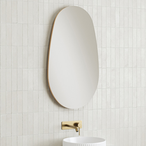 Mecca 500mm Oak Shaving Cabinet