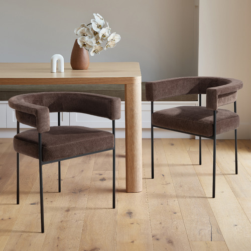 Tamara Chenille Dining Chairs