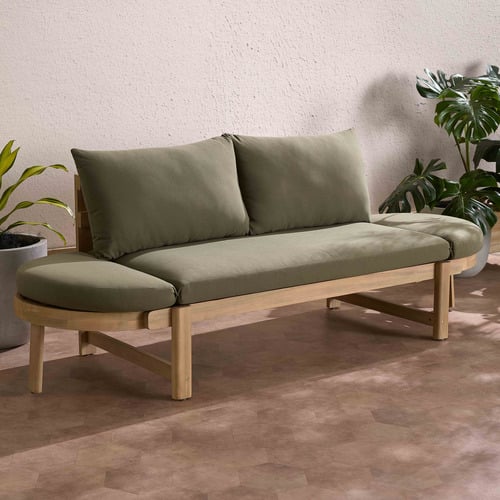Martinique Acacia Wood Outdoor Daybed