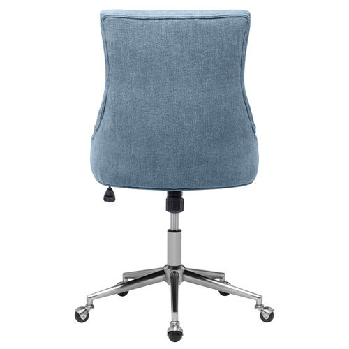 Windsor Scoop Back Linen Office Chair