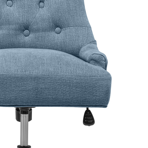 Windsor Scoop Back Linen Office Chair