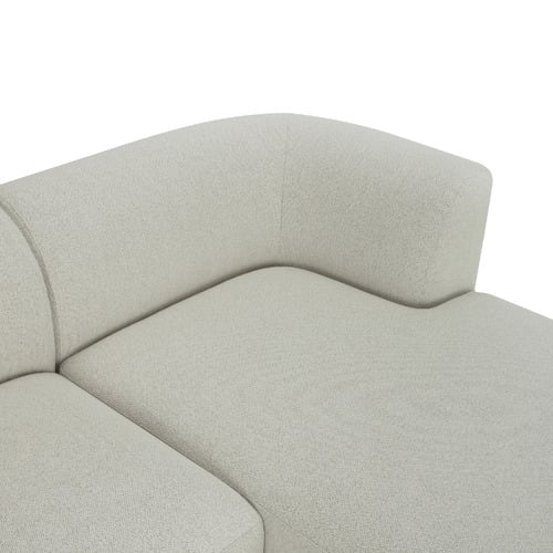 Gala Boucle Sofa with Double Chaise
