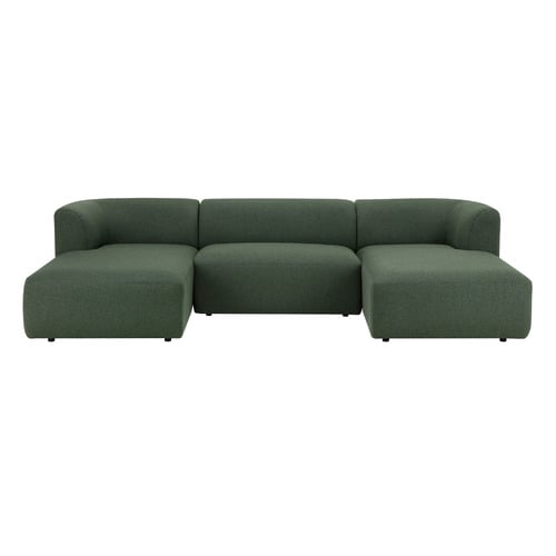 Gala Boucle Sofa with Double Chaise