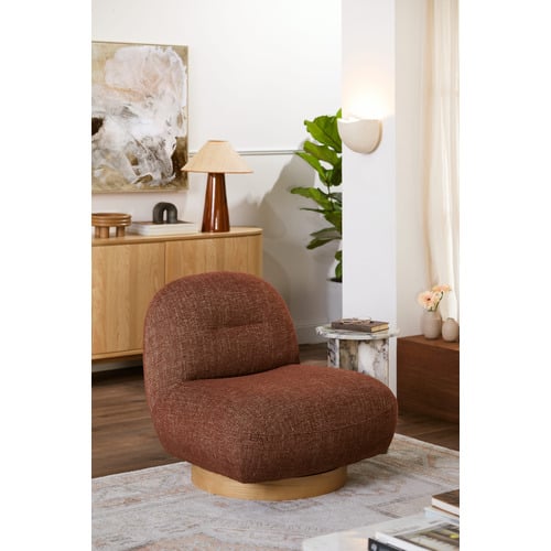 Cobble Swivel Accent Chair