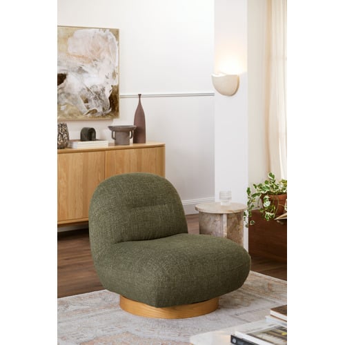Cobble Swivel Accent Chair