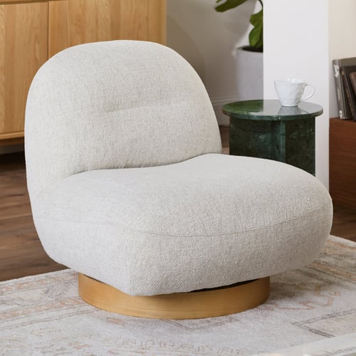 Cobble Swivel Accent Chair