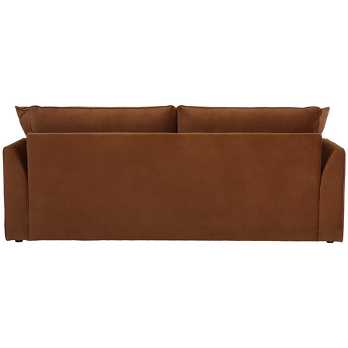 Softy 3 Seater Queen Velvet Sofa Bed