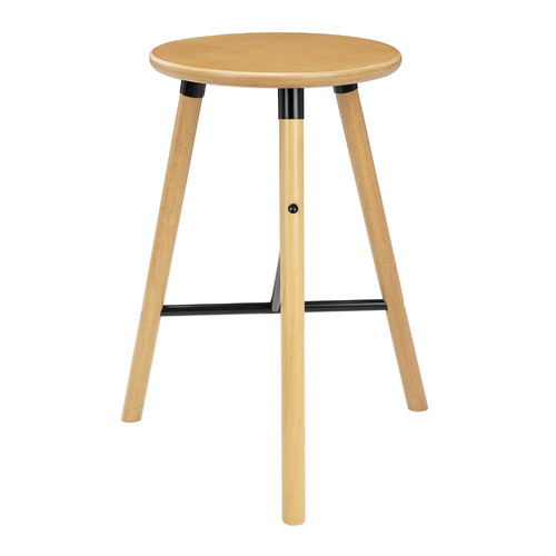 65cm Trina Rubberwood Bar Stools
