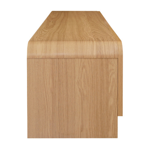 Maxine Curved Rattan TV Unit