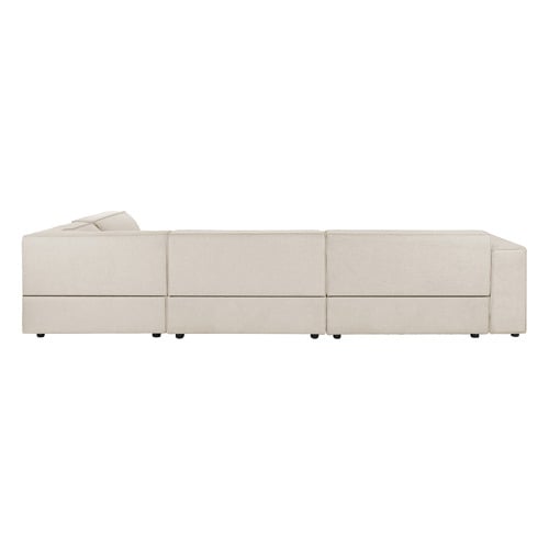 Russo 4 Seater Upholstered Sofa with Chaise Lounge Set