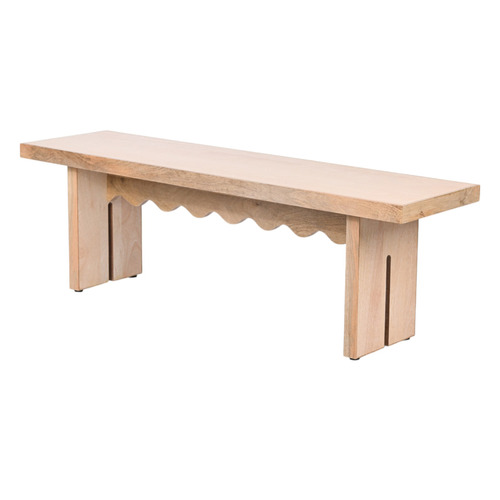 Arielle Mango Wood Dining Bench