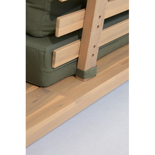 5 Seater Clifton Acacia Wood Outdoor Modular Lounge Set